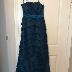 BCBG Max and Cleo Teal Gown